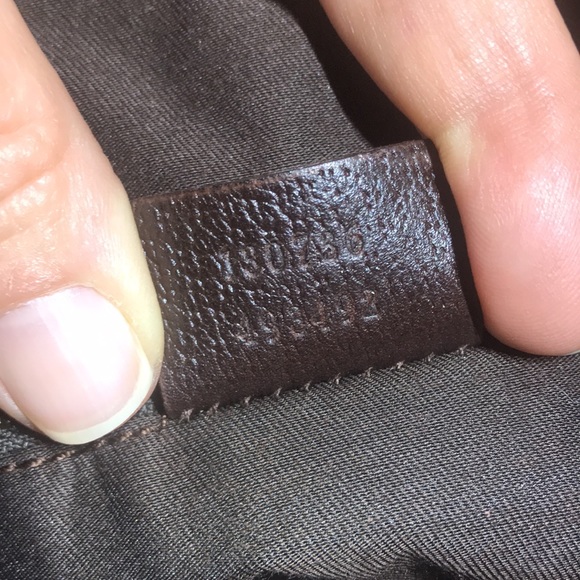 🎉HP🎉🍾FIRM EUC Gucci Abbey GG Shoulder Bag # 130736 493492 - Picture 11 of 14